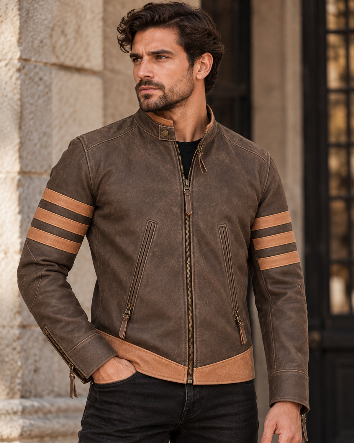 X Men Origins Wolverine Leather Jacket