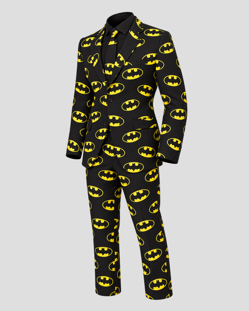 Batman Stylish Black Halloween Suit