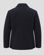 Curb Your Enthusiasm Larry David Black Wool Blazer