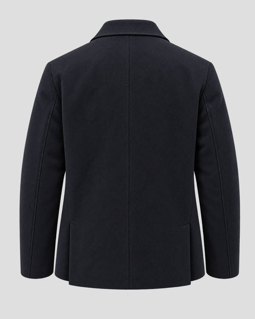 Curb Your Enthusiasm Larry David Black Wool Blazer