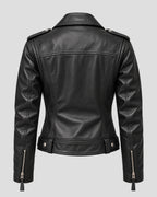 Danny Trejo Black Biker Leather Jacket