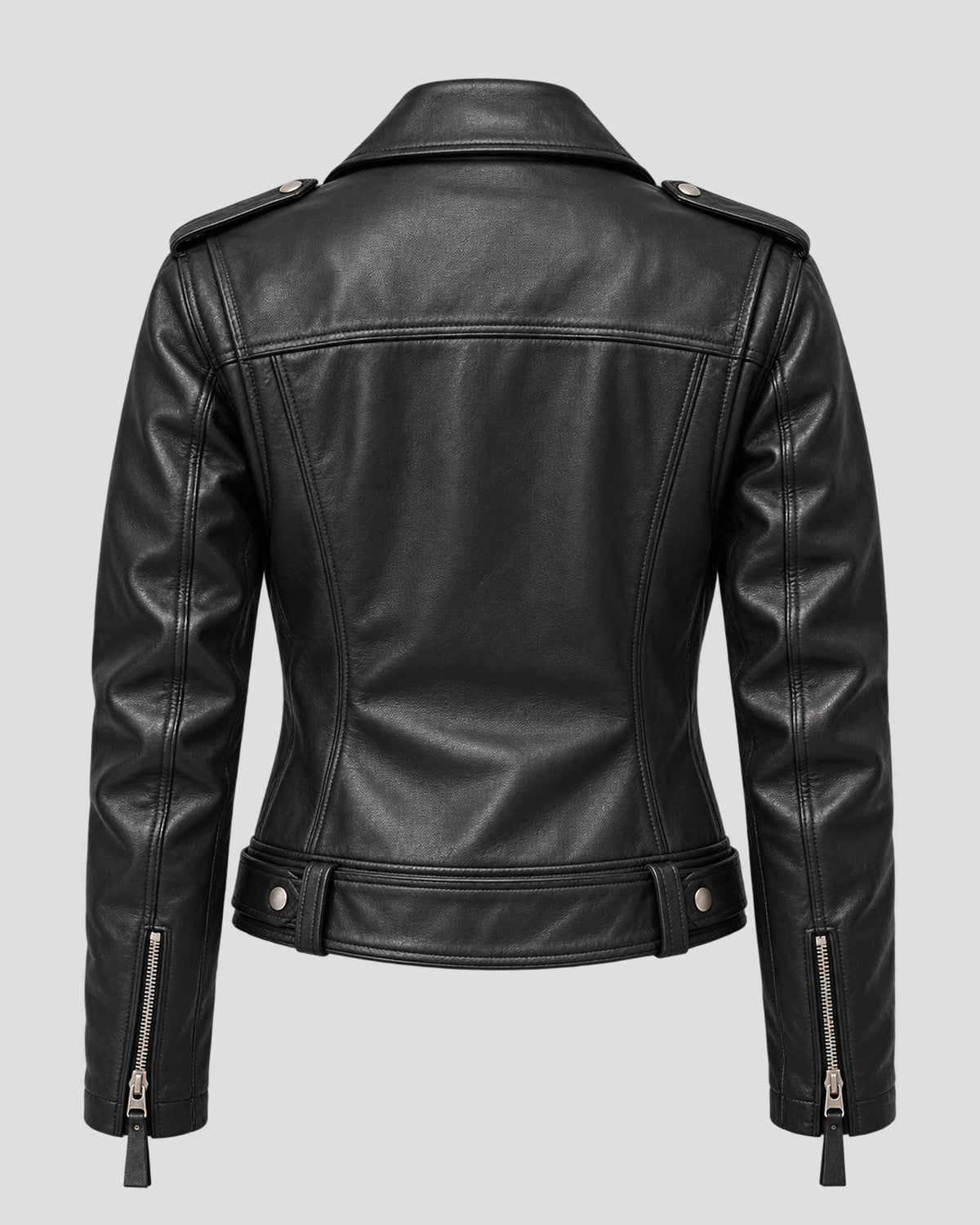 Danny Trejo Black Biker Leather Jacket