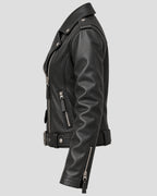 Danny Trejo Black Biker Leather Jacket