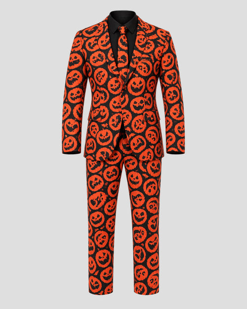 David S. Pumpkins Black Halloween Suit