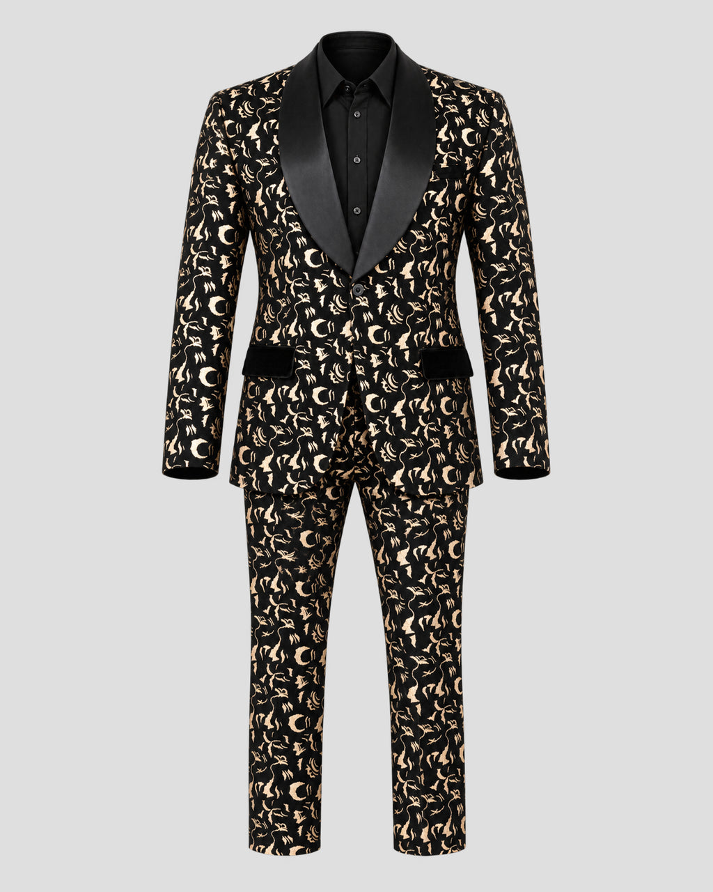 Ewan McGregor Birds of Prey Black Tuxedo Suit
