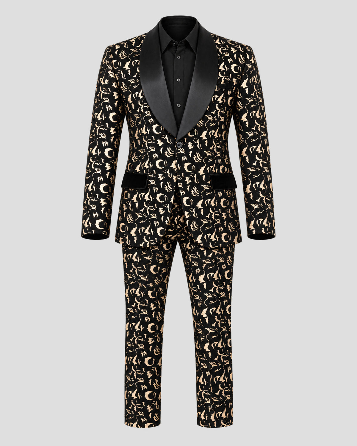Ewan McGregor Birds of Prey Black Tuxedo Suit