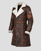Fallout 4 Elder Maxson Brown Leather Coat