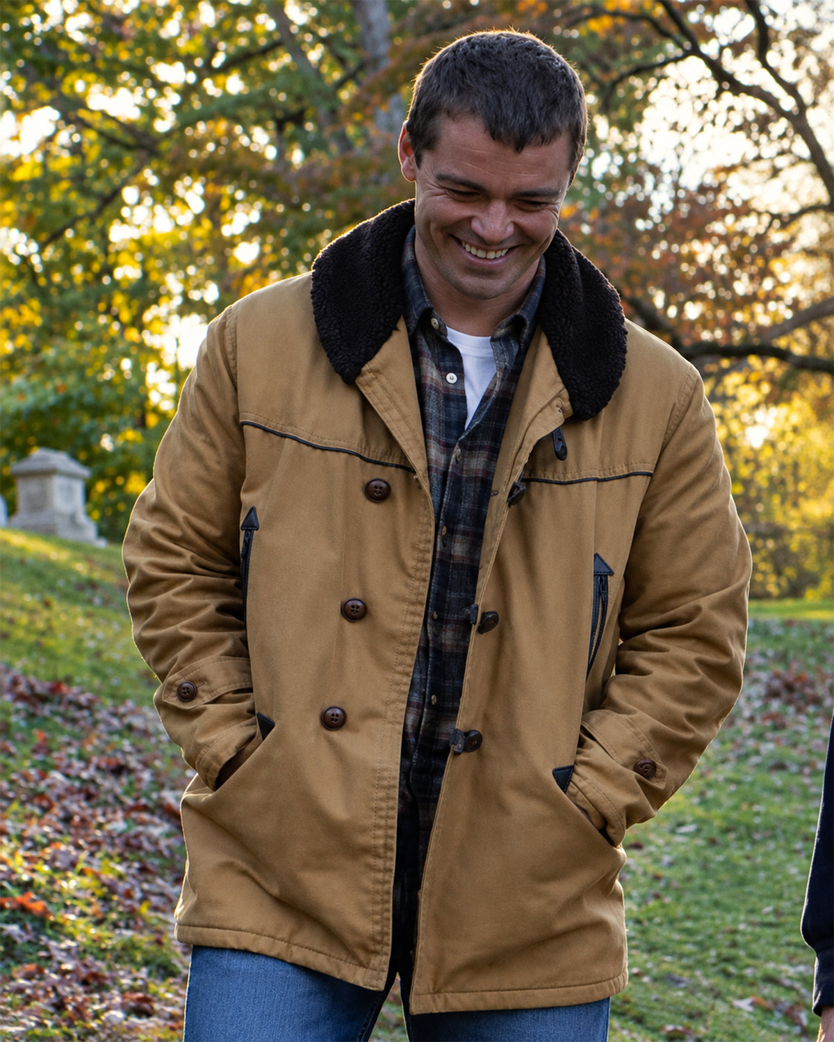 Gabriel Basso Love of Your Life Tan Cotton Jacket
