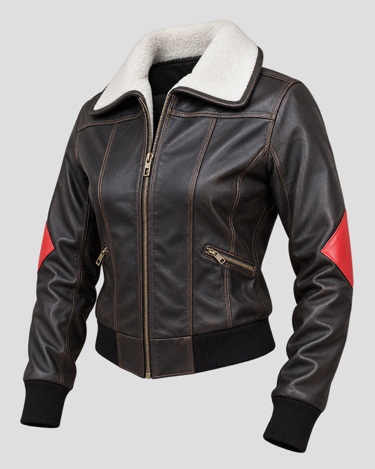 Harley Quinn Black Costume Leather Jacket