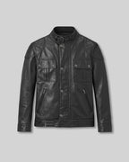 In The Grey Henry Cavill Leather Jacket