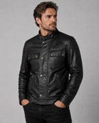 In The Grey Henry Cavill Leather Jacket