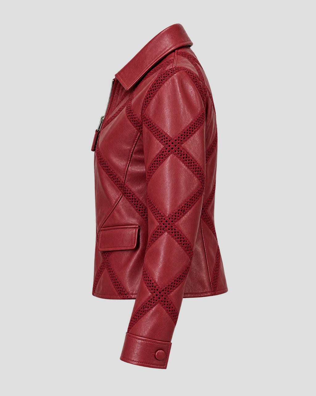 Joy Behar The View Red Leather Jacket