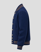 Margaret Qualley Love of Your Life Blue Varsity Jacket