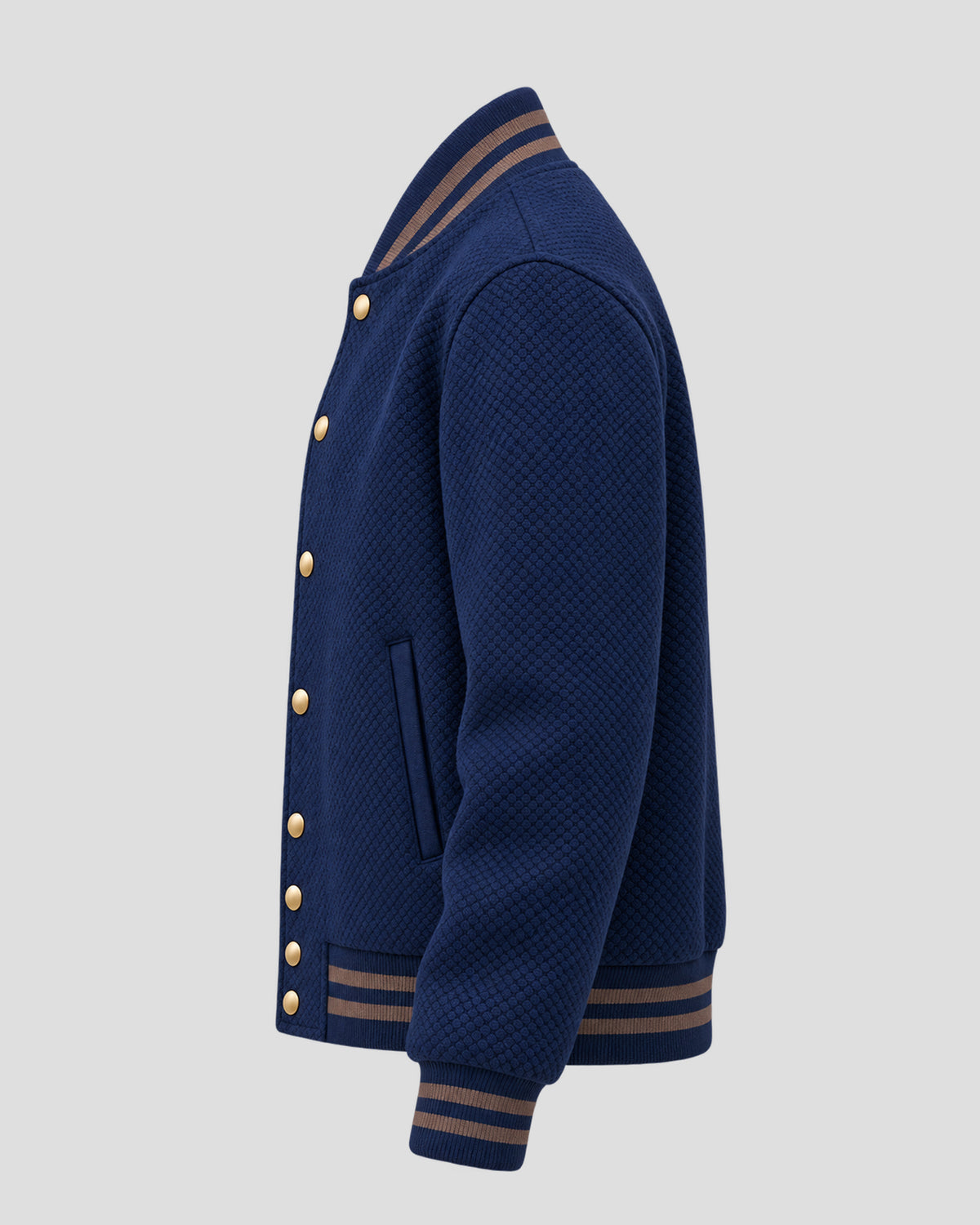 Margaret Qualley Love of Your Life Blue Varsity Jacket