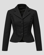 Mena Suvari American Horror Story Black Wool Blazer