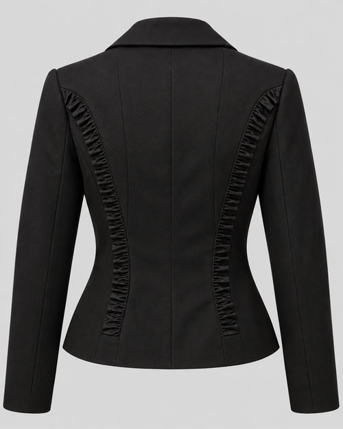 Mena Suvari American Horror Story Black Wool Blazer