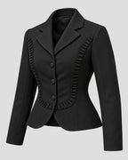 Mena Suvari American Horror Story Black Wool Blazer