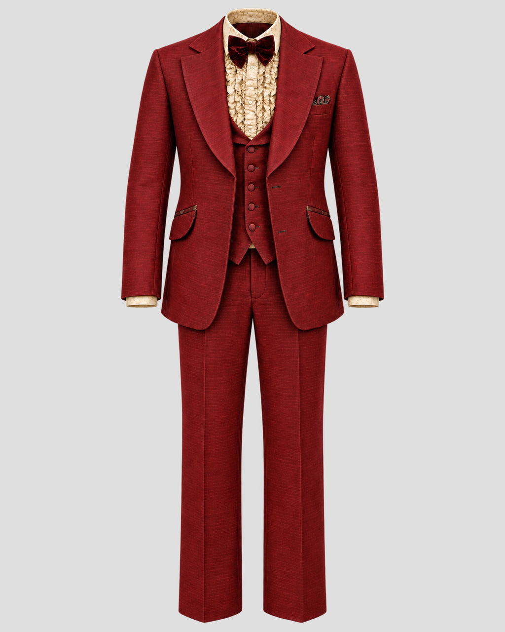 Michael Keaton Red Halloween Suit