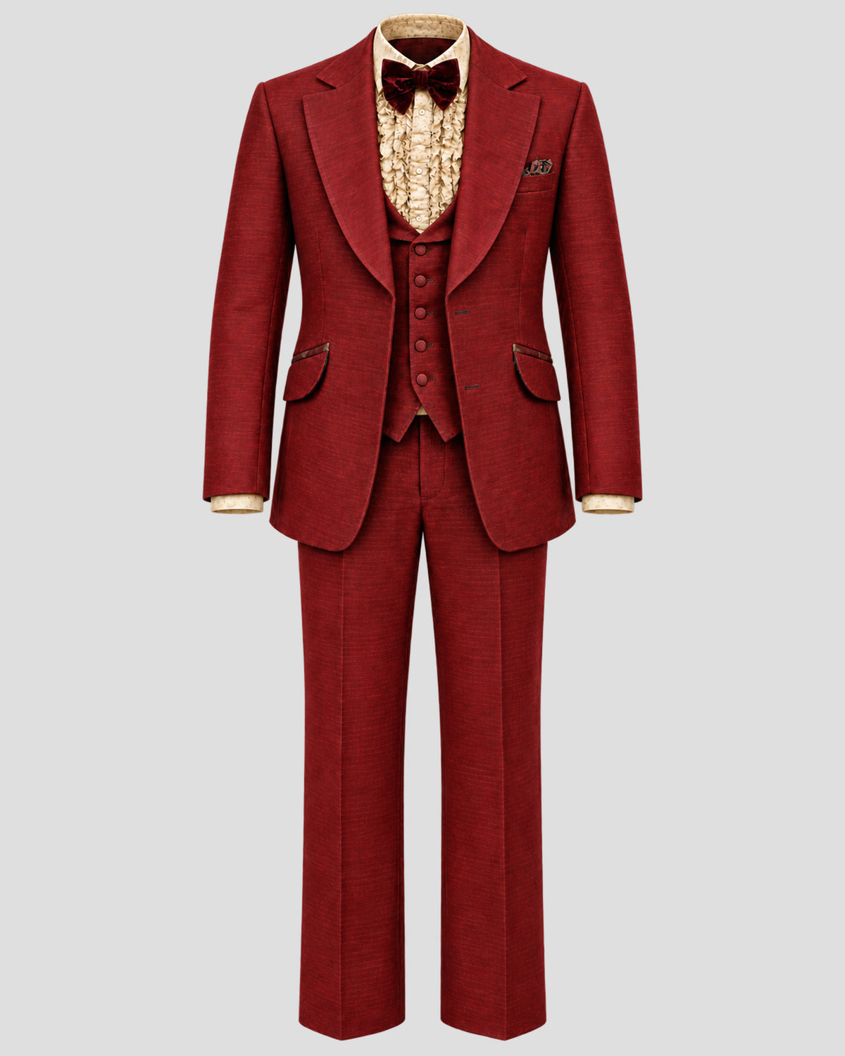 Michael Keaton Red Halloween Suit