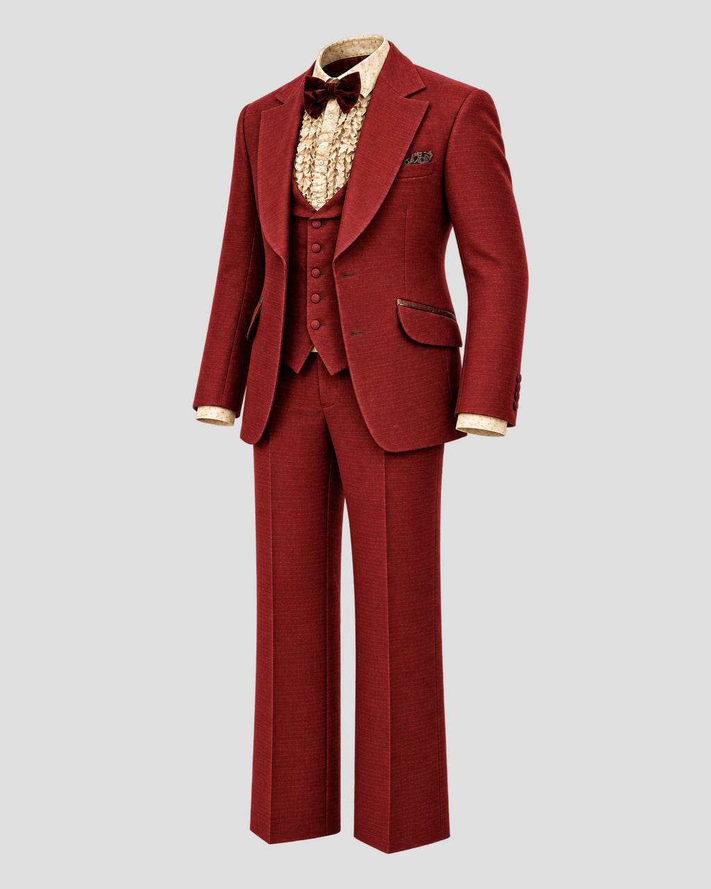Michael Keaton Red Halloween Suit