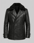 Resident Evil 9 Leon Kennedy Black Leather Coat