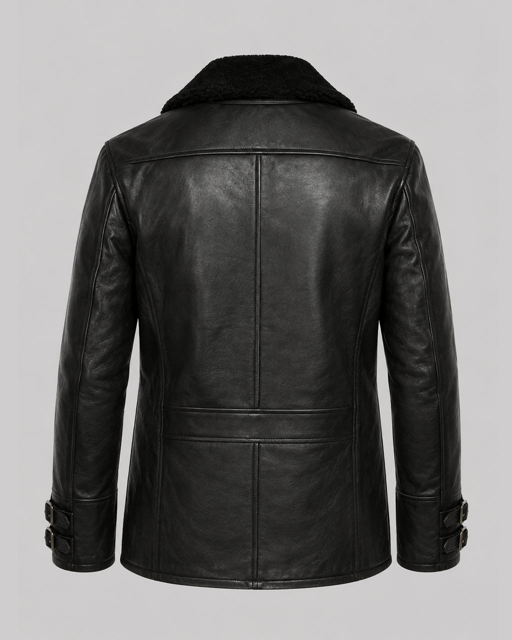 Resident Evil 9 Leon Kennedy Black Leather Coat