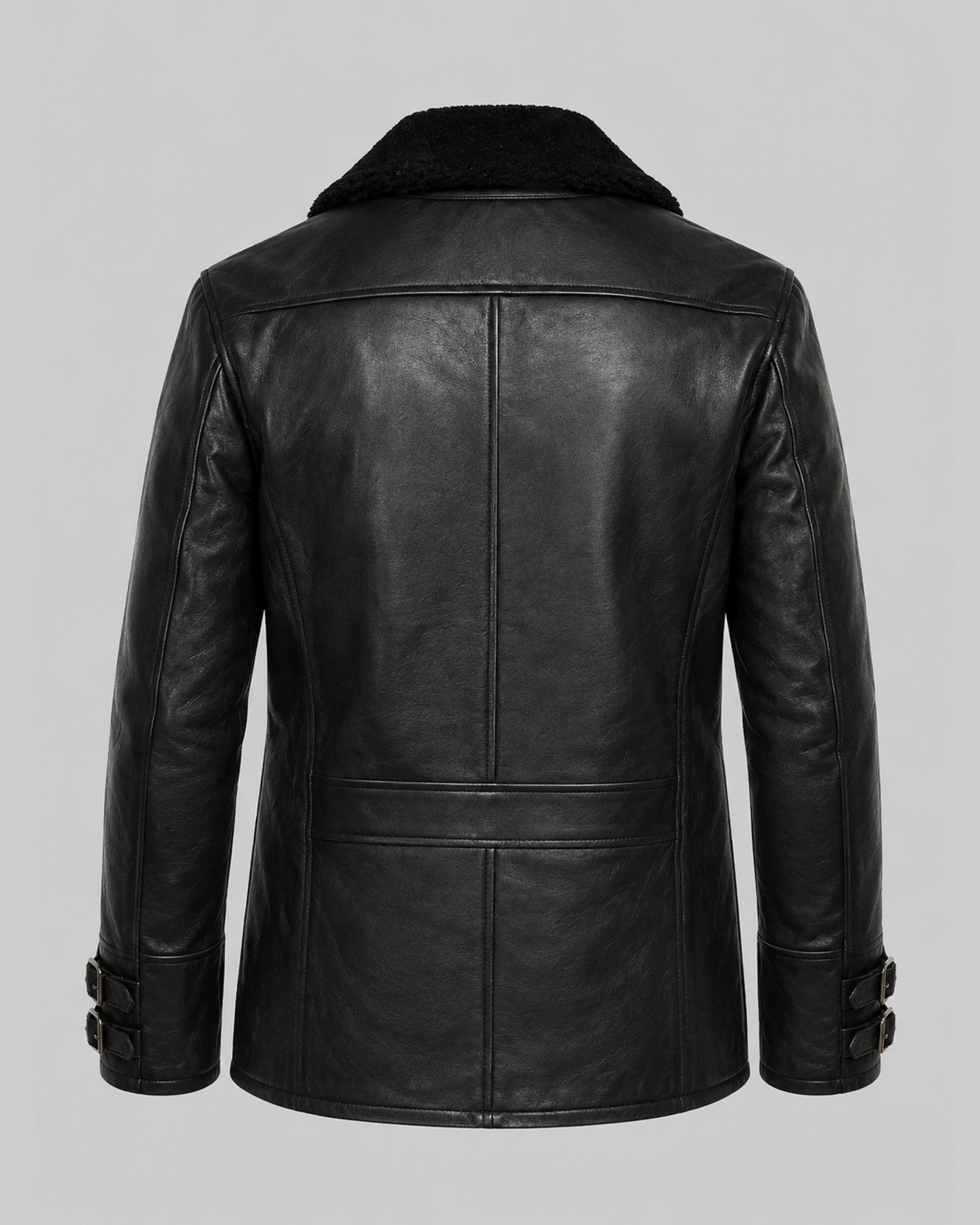 Resident Evil 9 Leon Kennedy Black Leather Coat