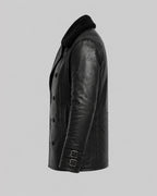 Resident Evil 9 Leon Kennedy Black Leather Coat