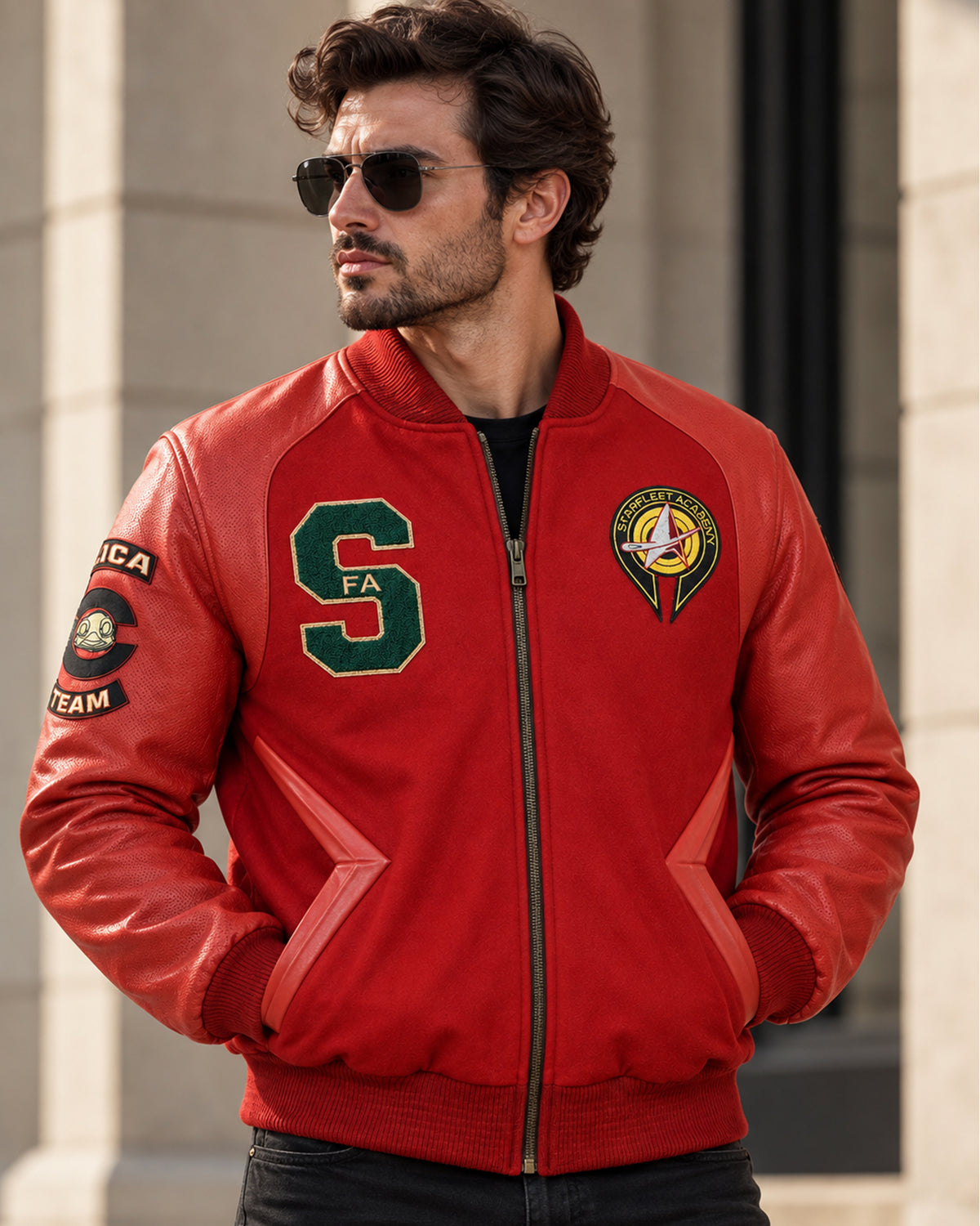 Starfleet Academy Darem Reymi Costume Bomber Jacket
