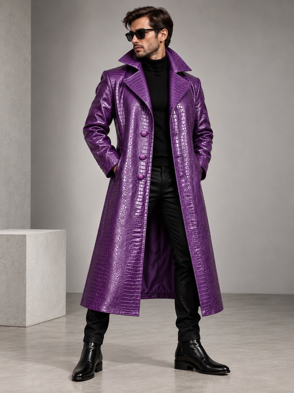 Suicide Squad Jared Leto Joker Costume Coat