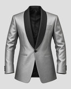 Suicide Squad Jared Leto Silver Leather Blazer