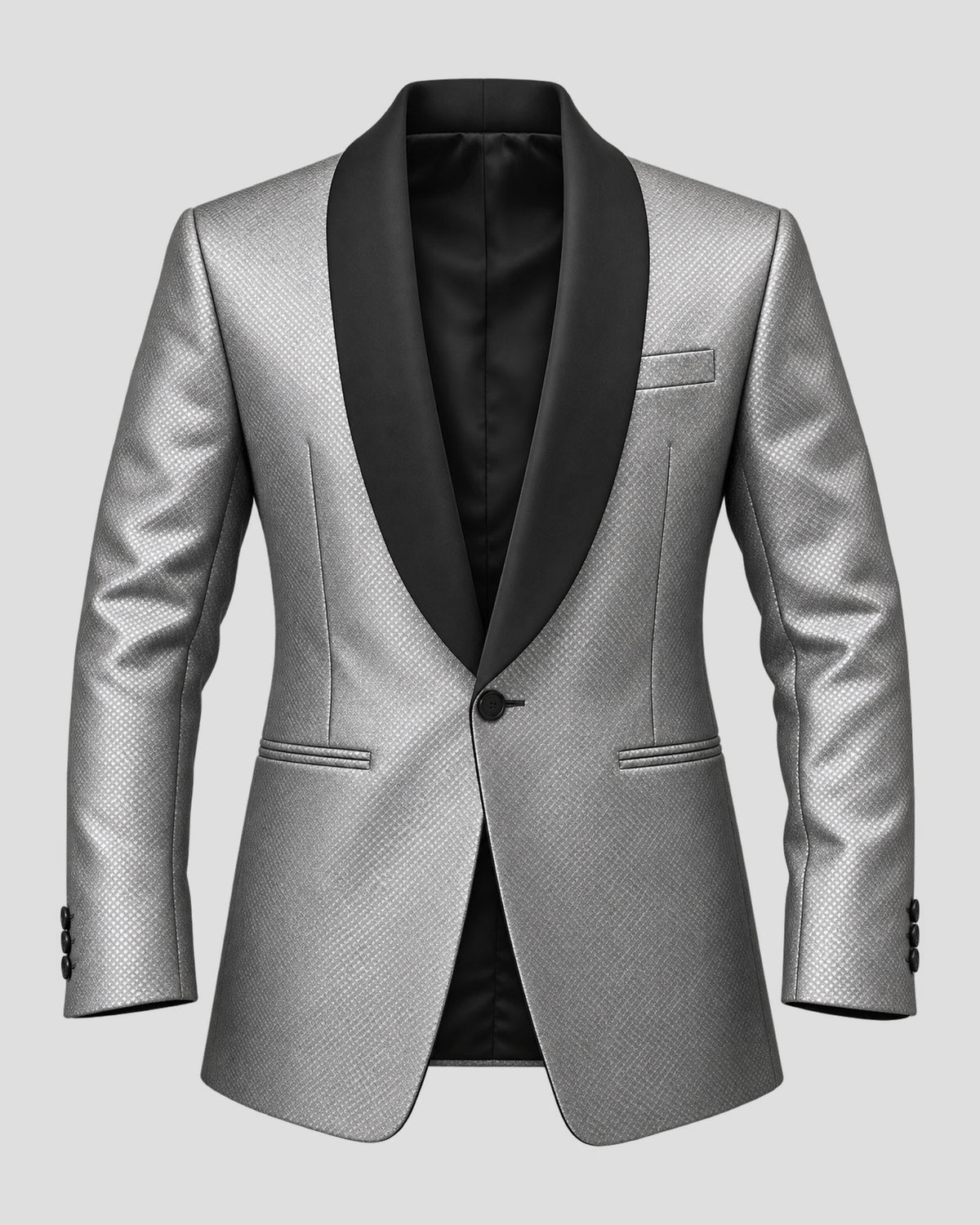 Suicide Squad Jared Leto Silver Leather Blazer