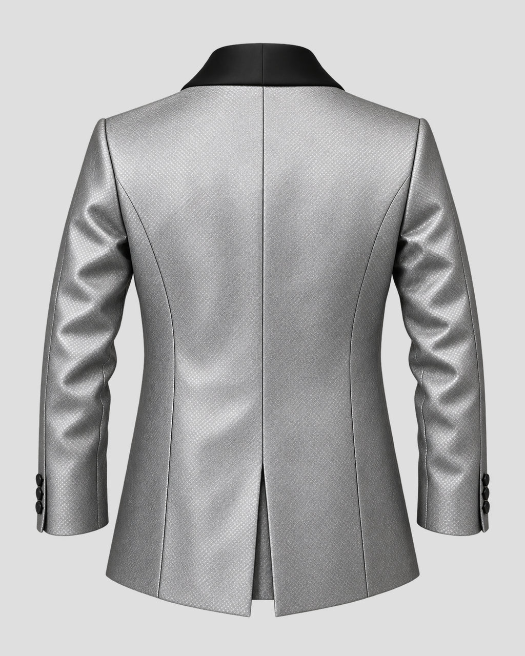 Suicide Squad Jared Leto Silver Leather Blazer