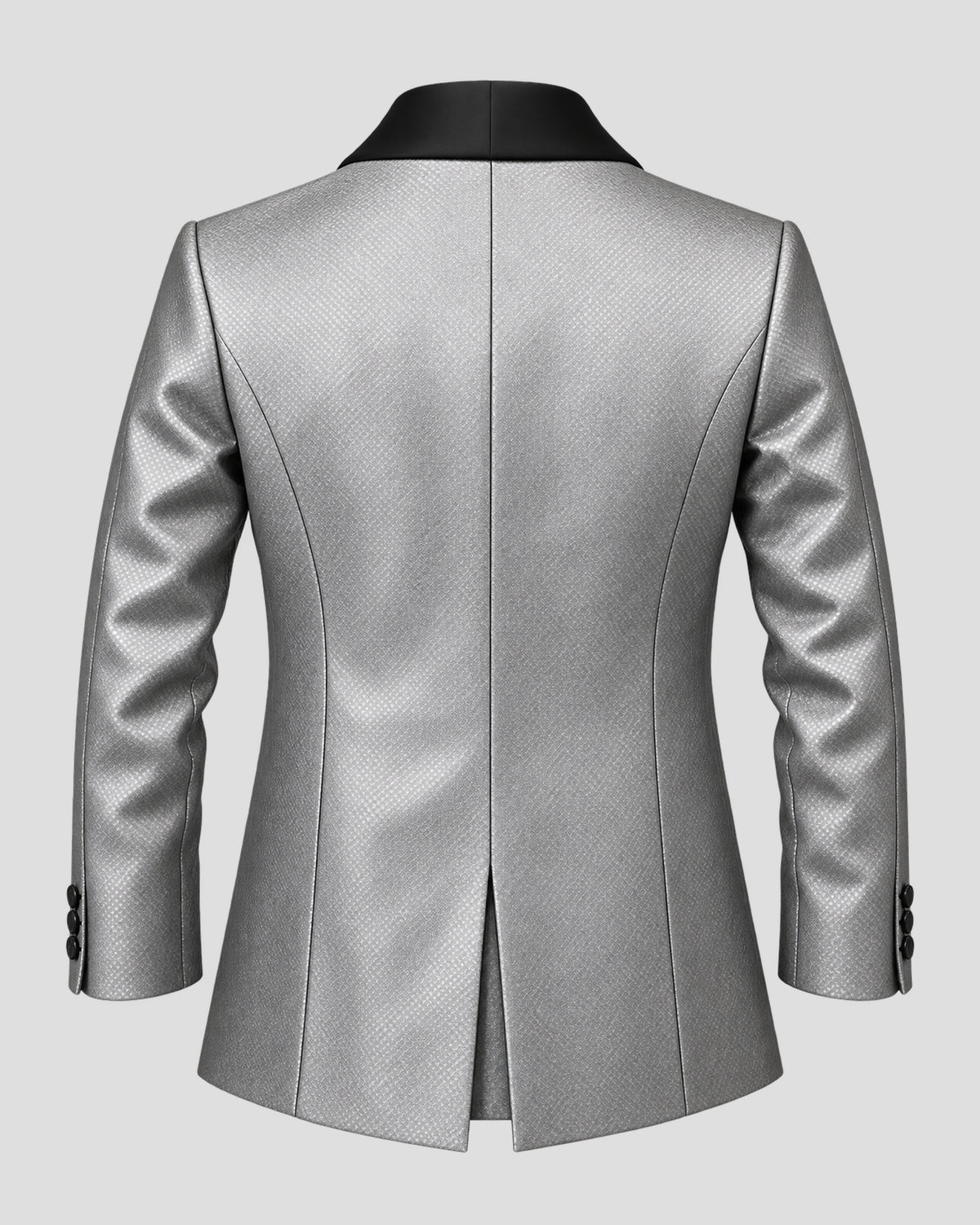 Suicide Squad Jared Leto Silver Leather Blazer