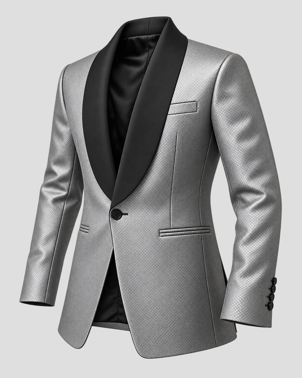 Suicide Squad Jared Leto Silver Leather Blazer