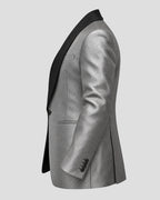 Suicide Squad Jared Leto Silver Leather Blazer