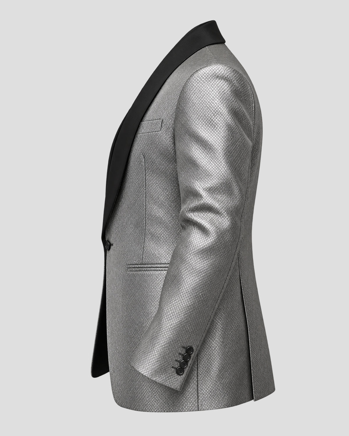 Suicide Squad Jared Leto Silver Leather Blazer