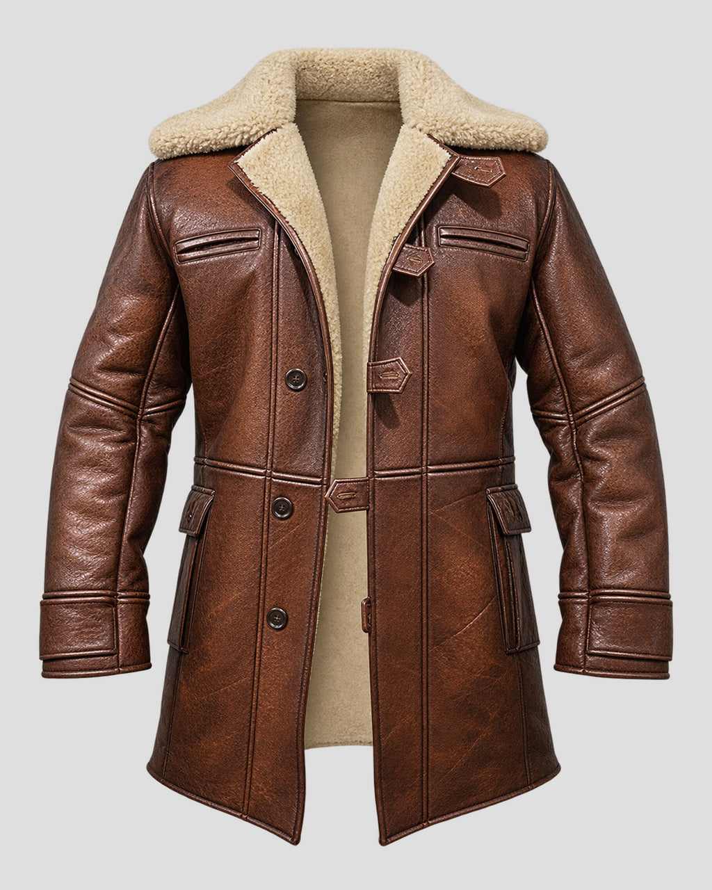 The Dark Knight Rises Bane Leather Coat