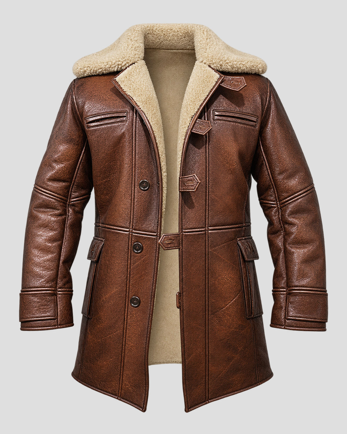 The Dark Knight Rises Bane Leather Coat
