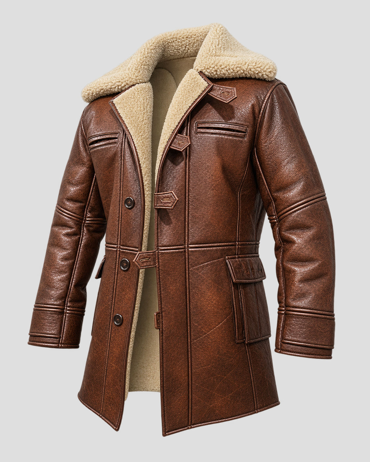 The Dark Knight Rises Bane Leather Coat