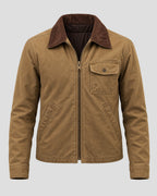 The Florist Dennis Quaid Brown Cotton Jacket