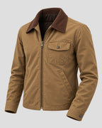 The Florist Dennis Quaid Brown Cotton Jacket