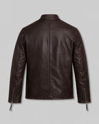 The Wrecking Crew Dave Bautista Brown Leather Jacket