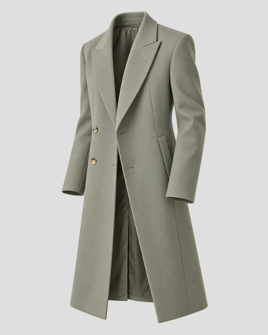 Wuthering Heights Jacob Elordi Green Long Coat