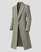 Wuthering Heights Jacob Elordi Green Long Coat